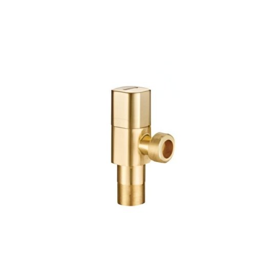 Siena Angle Valve | Sophisticated Matte Gold Finish | Model 6061402
