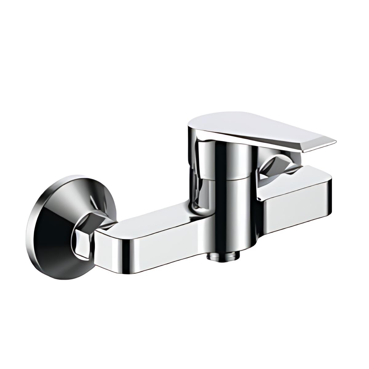 Siena Shattaf Faucet – Compact Chrome Hygiene Faucet with Water-Saving Technology, Leak-Free Ceramic Cartridge – Model 6060185