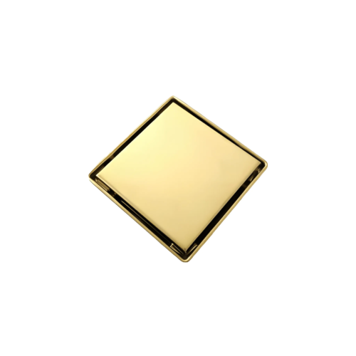 Siena Luxury 15x15cm Gold Filtered Tile Drain - 6067503