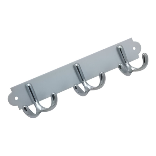 Siena Double Hook Set | 3 Durable Hooks for Compact Storage | Model 7073139