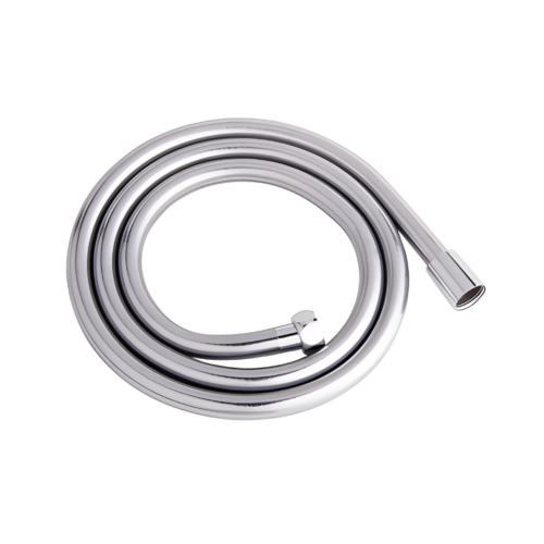 Silver PVC Hose 120 CM, Lightweight & Flexible Shower Hose, Non-Metallic 6066210