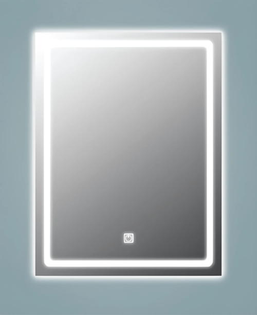 Rectangle Mirror 80 x 60 cm with Rounded Corner (In Mirror Light) – R8060X03