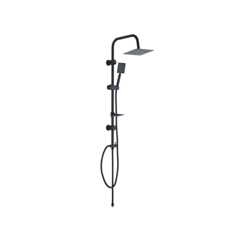 Premium Matte Black Shower Column Set 6065110