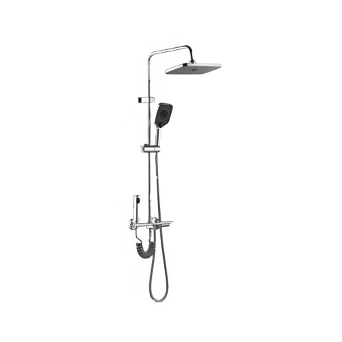 Heavy-Duty Chrome Shower Set Piano Type 6065403C