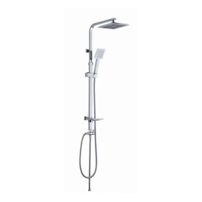 Chrome Rainfall Shower Column Set Big 6065102