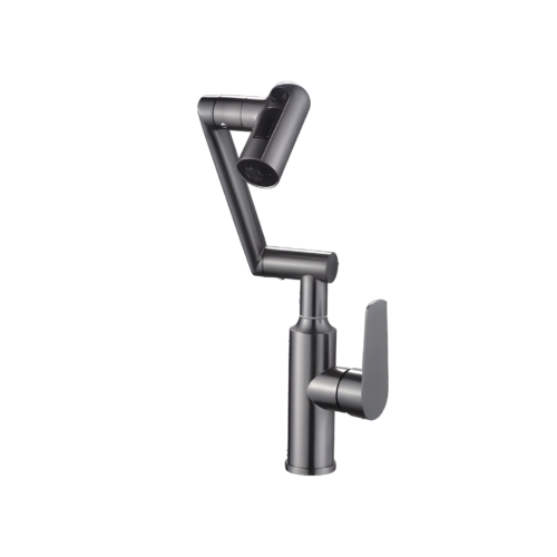 Siena 8080704R 3-Axis Kitchen Faucet – Grey Finish, Multi-Directional Swivel