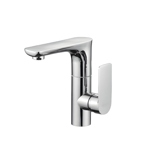 Siena 8080504C Chrome Revolving Kitchen Faucet – High-Shine Finish, 360° Swivel, EcoSmart Flow