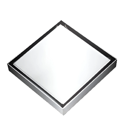 Siena Tile Drain 20x20 cm Mirror Straight Edge – Model 6067522