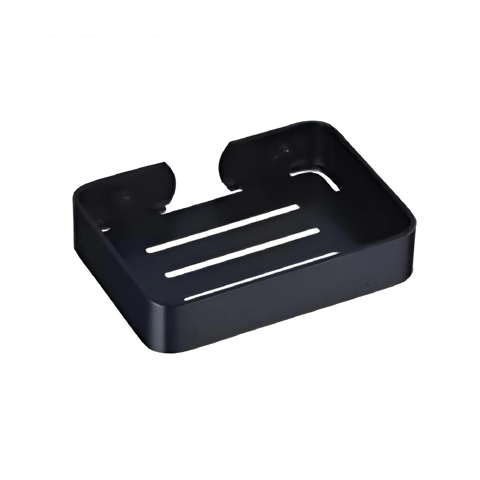 Siena Matte Black Soap Dish Stainless Steel Bathroom Accessory (Model: 7073123B)