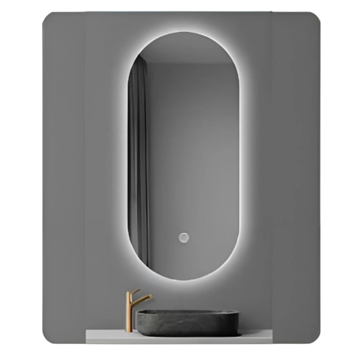 Siena Stadium LED Mirror 80x50 cm Frameless Backlit – Model S8050X04