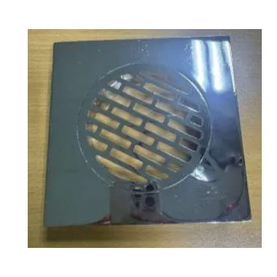 Siena GFL Zinc Cleanout Floor Drain 15x15 cm