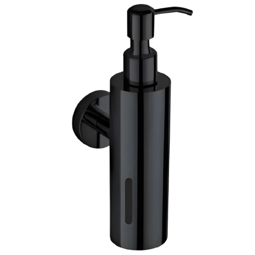 Siena Stainless Steel 220ml Matt Black Soap Dispenser – 7071402