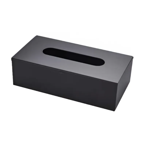 Siena Black Tissue Box Cover – 7071505B